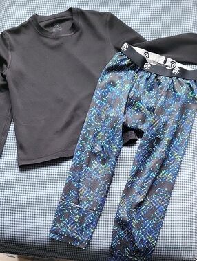 Champion Kids' Active Base Layer Top and Bottom